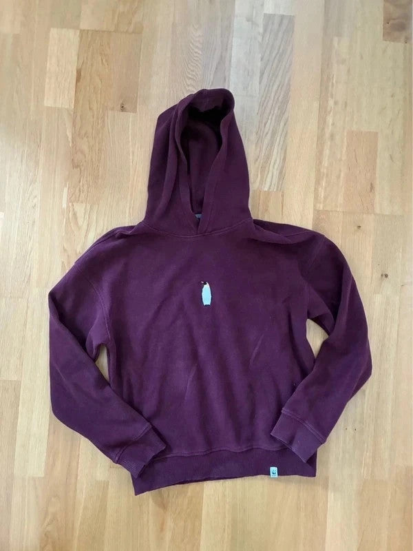 Kuscheliger Hoody mit Pinguin – Second-Hand bei Schickisch