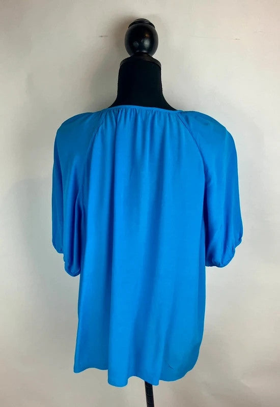 Leichtes Shirt in Petrol