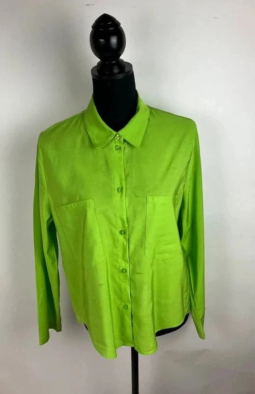 Leuchtende Bluse für den Frühling
