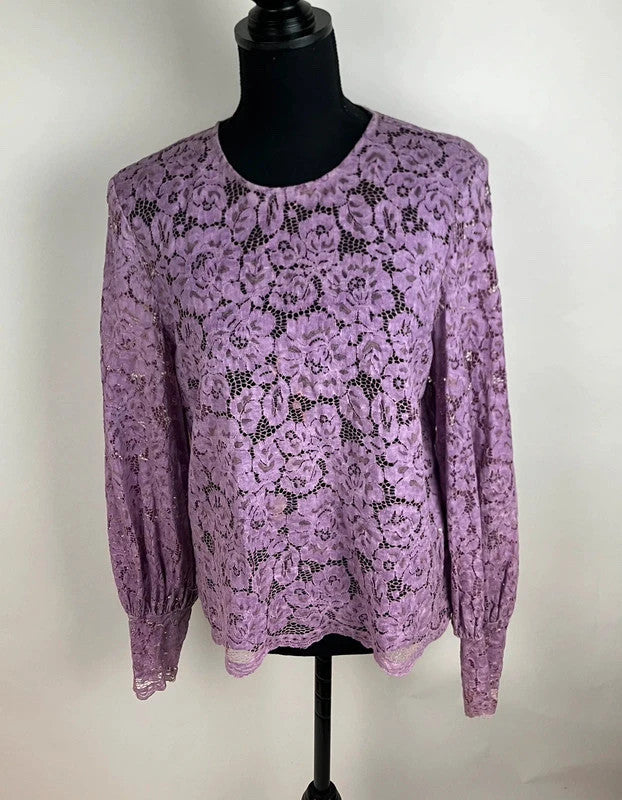 Bluse mit Lochmuster – Second-Hand bei Schickisch