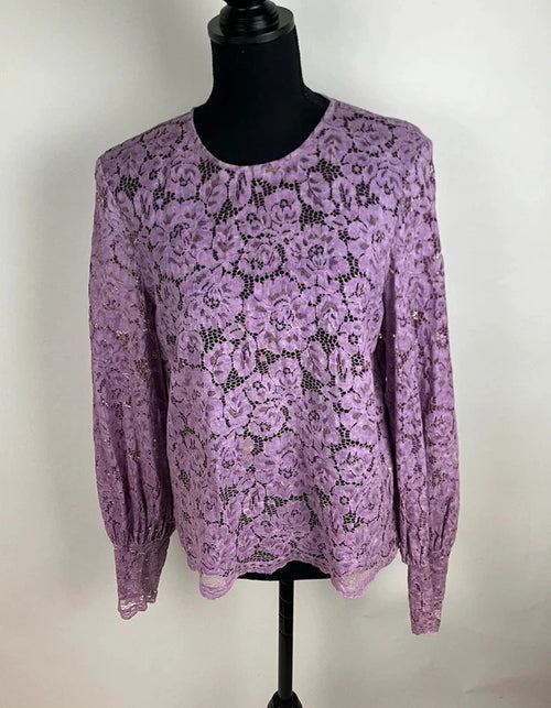 Bluse mit Lochmuster – Second-Hand bei Schickisch