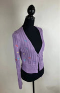 Cardigan mit Blumen – Second-Hand bei Schickisch