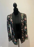Statement-Blazer mit floralem Muster – Second-Hand bei Schickisch