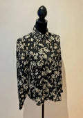 Klassische Bluse aus Seide – Second-Hand bei Schickisch