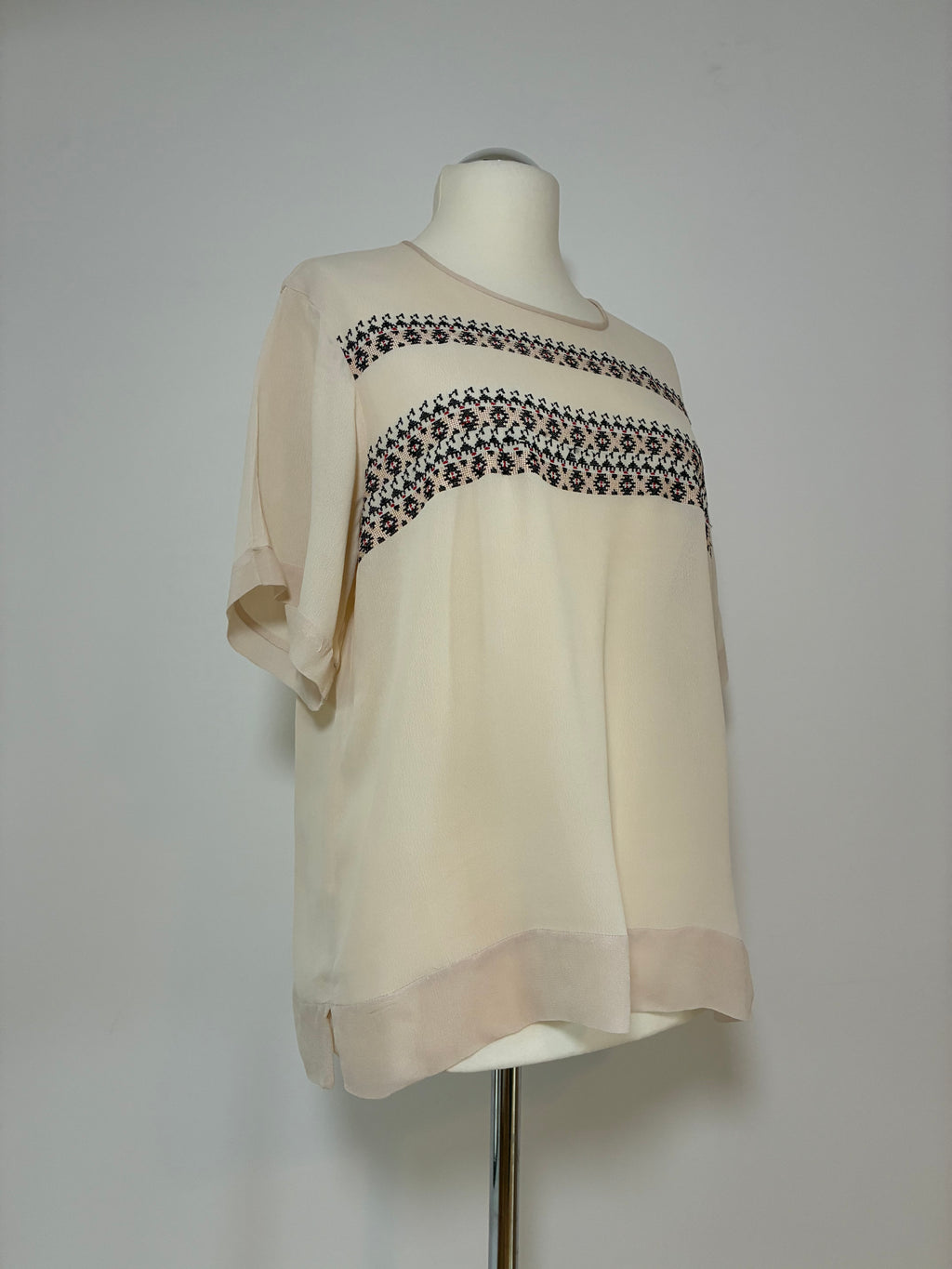 Noa Noa Bluse mit Stickerei – Größe XL / 42