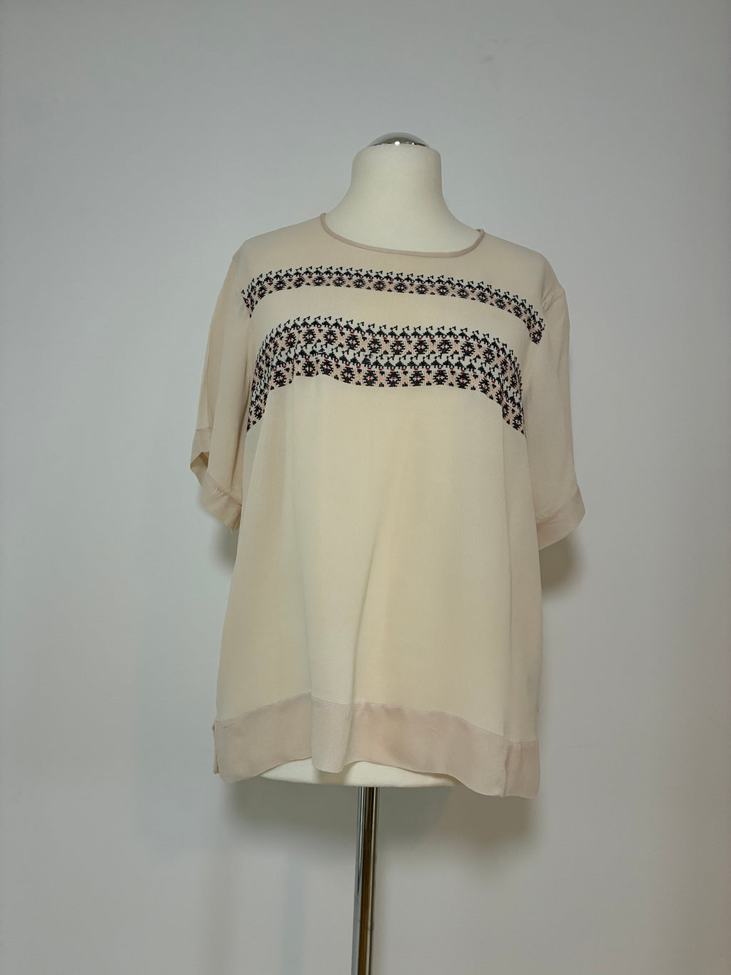 Noa Noa Bluse mit Stickerei – Größe XL / 42