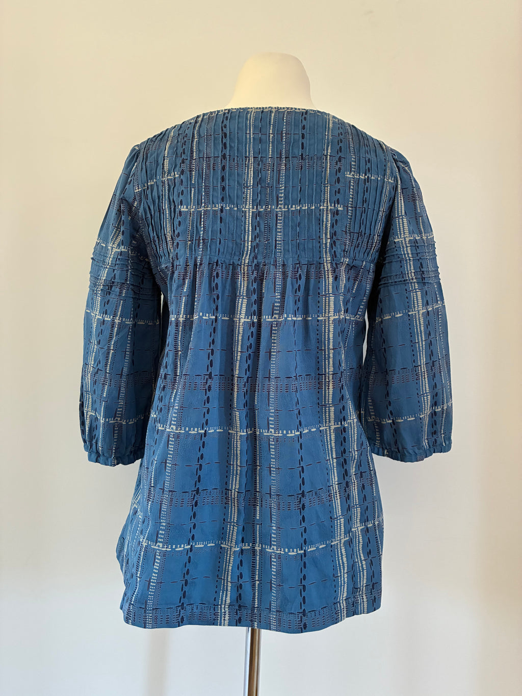 Noa Noa Bluse mit Stickerei und eckigem Ausschnitt – Größe M / 38