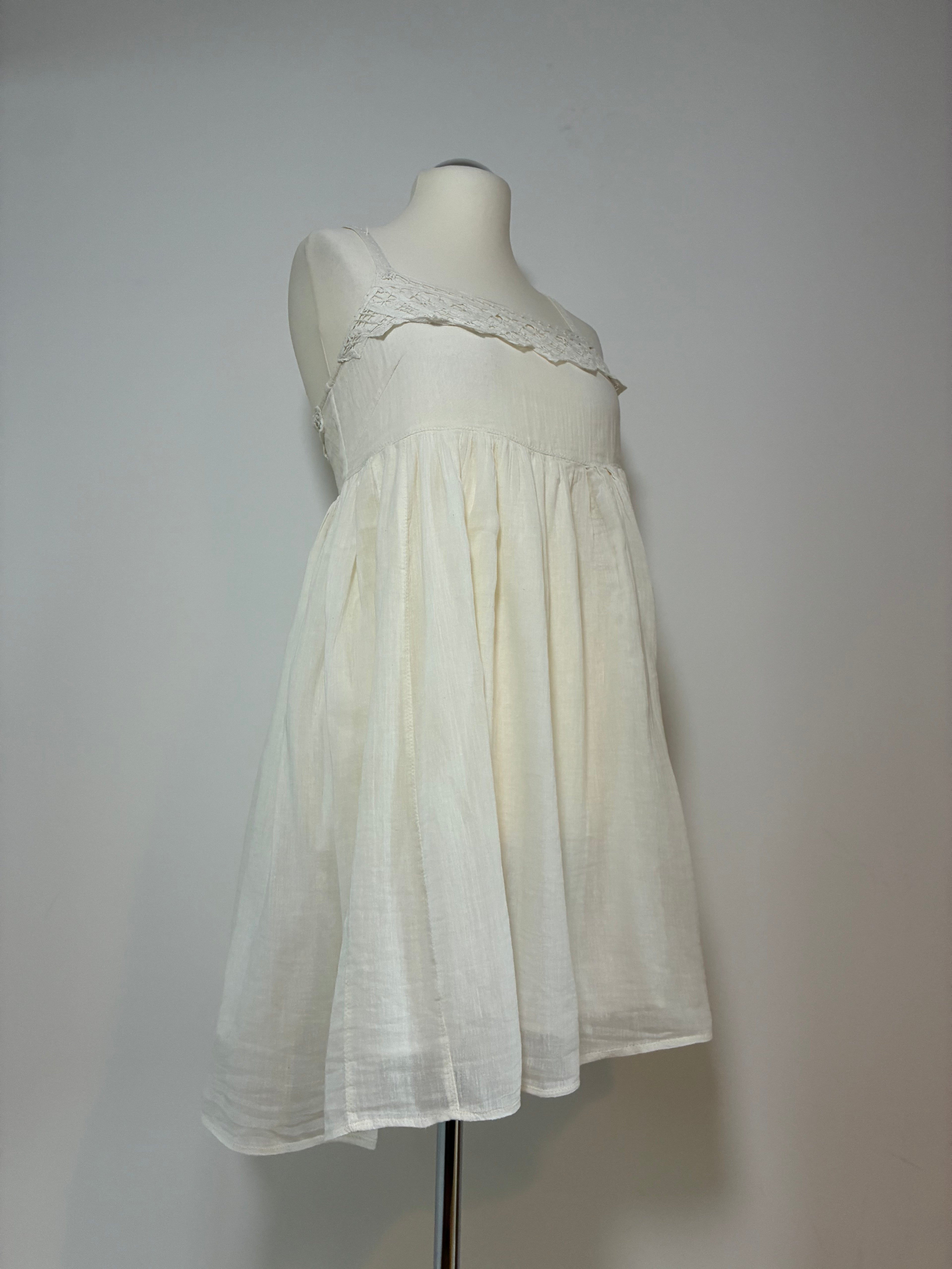 Zauberhaftes Noa Noa Sommerkleid Größe M 38 in Creme – feminin und leicht