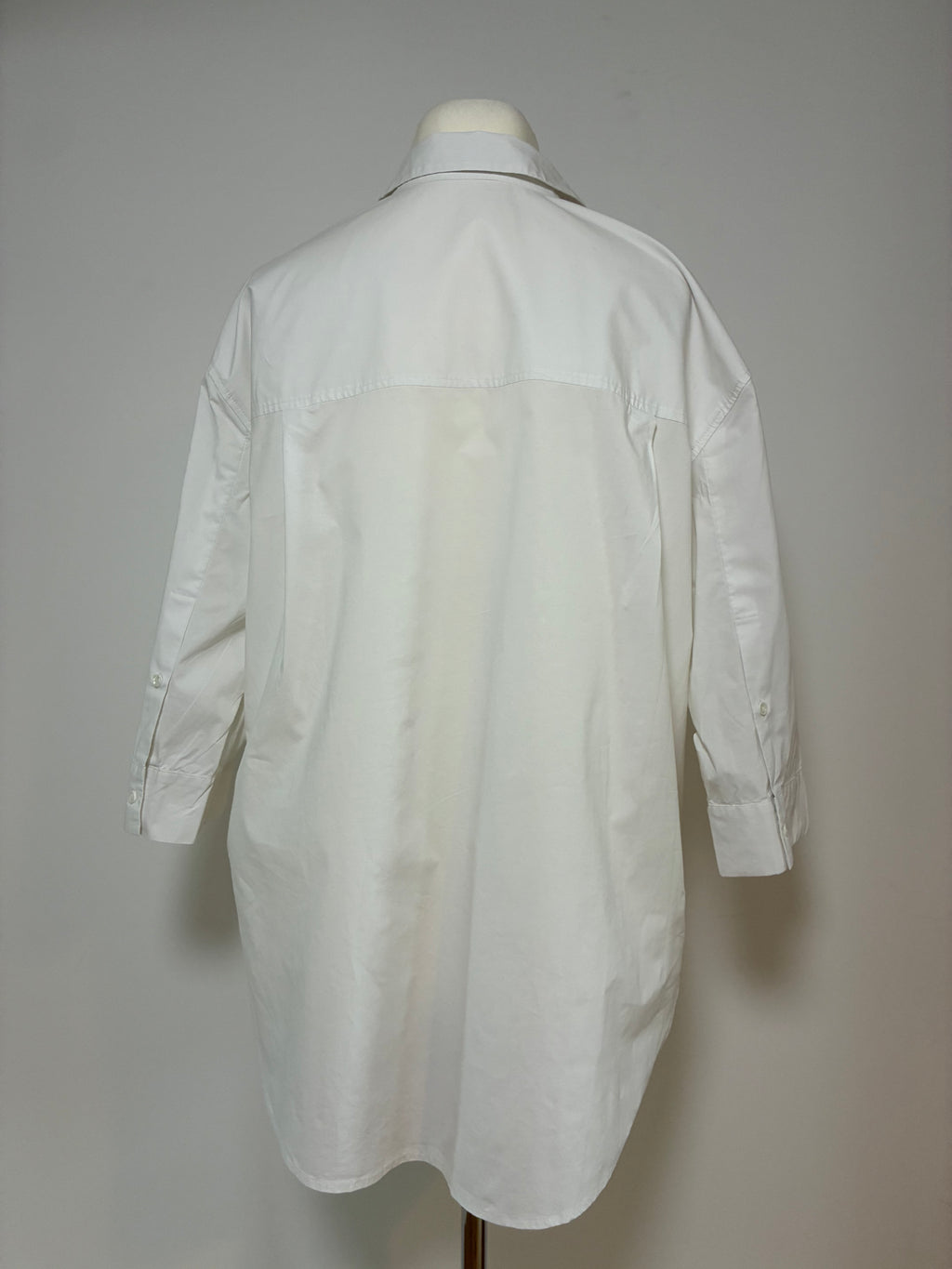 OPUS Bluse Größe 42 in Weiß mit halblangen Ärmeln