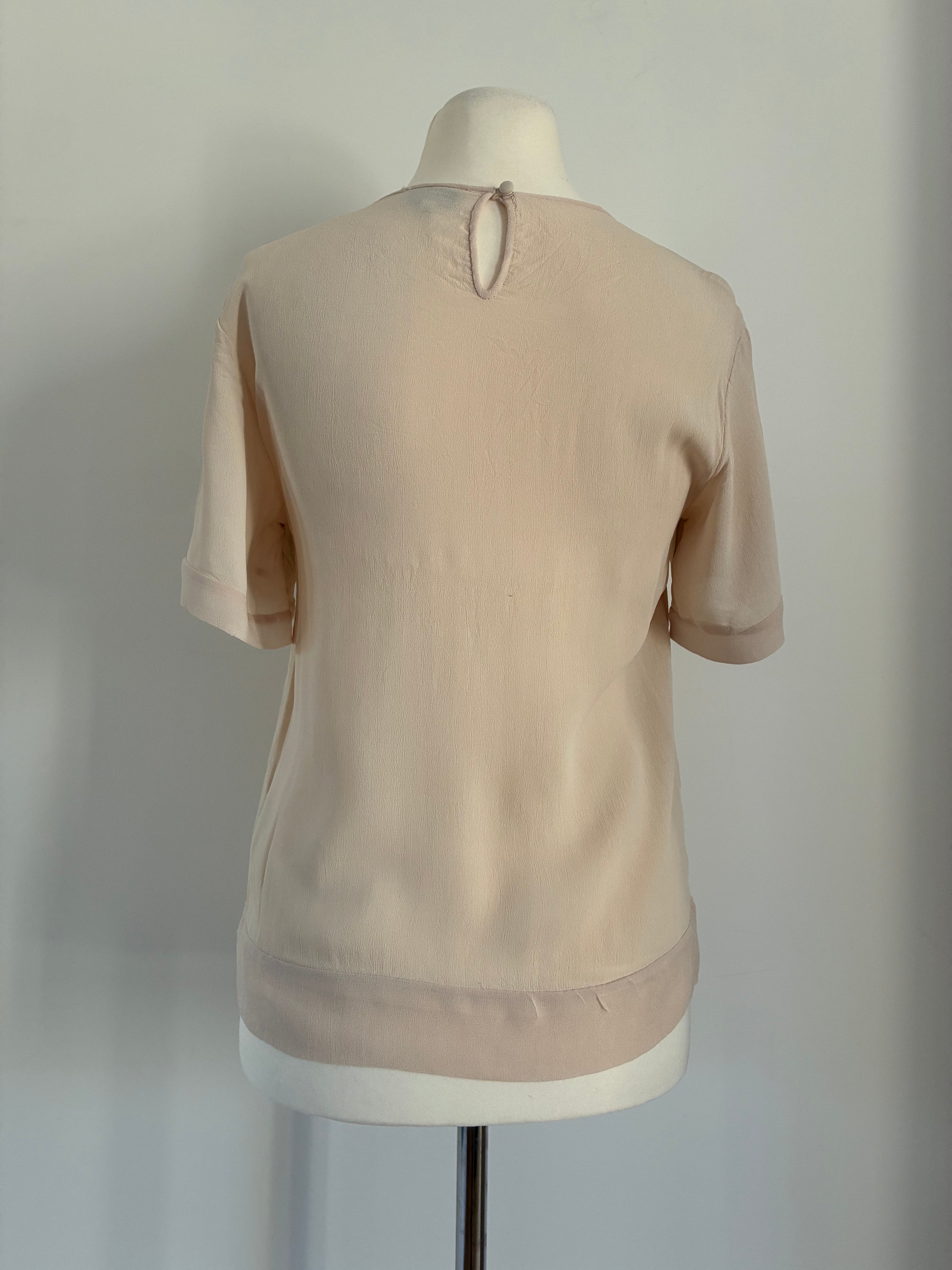 Noa Noa Sommerbluse mit Stickerei – Größe M / 38