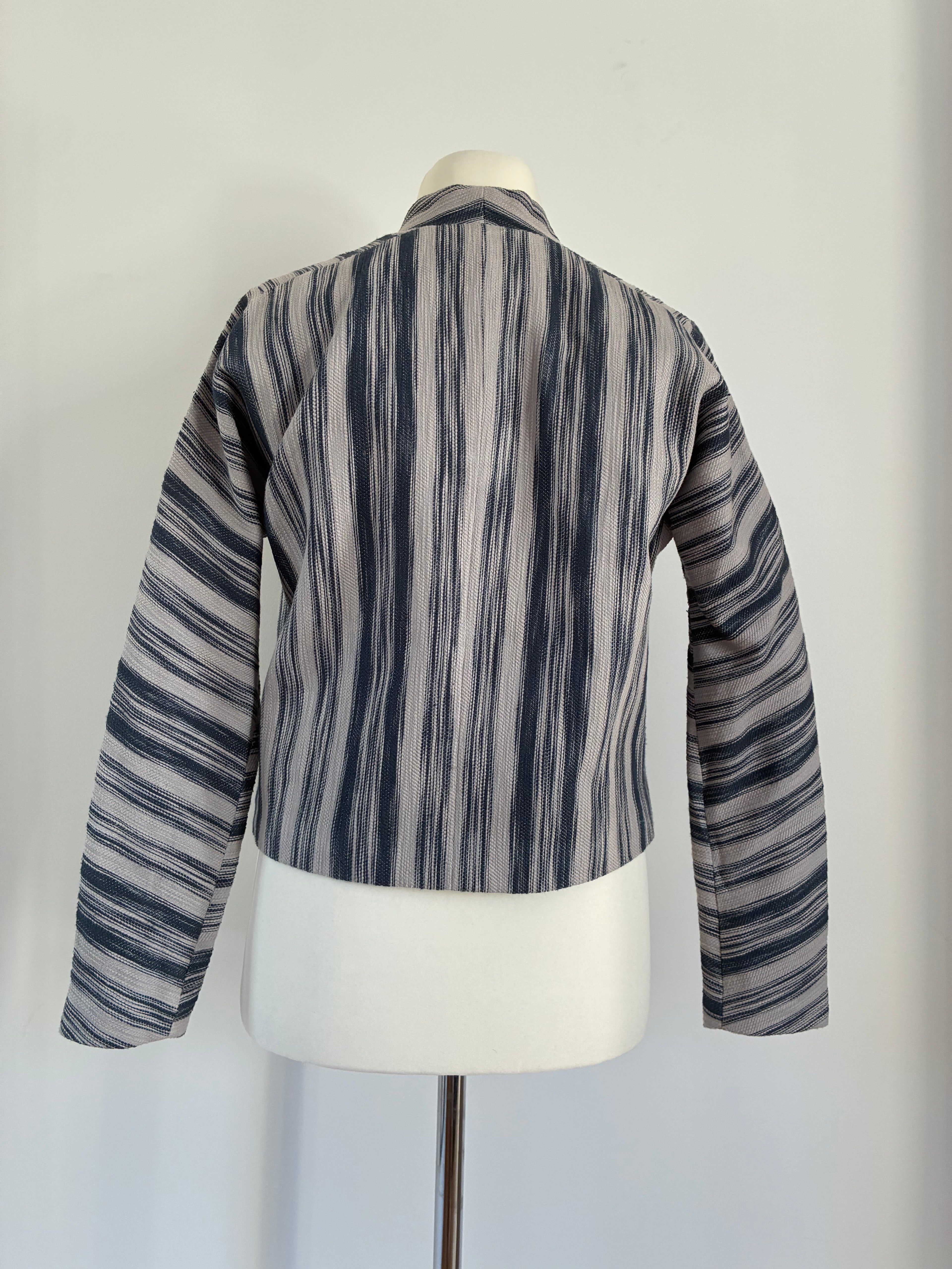Noa Noa Blazer Gr. 36 – blau-beige, elegant und vielseitig