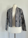 Noa Noa Blazer Gr. 36 – blau-beige, elegant und vielseitig