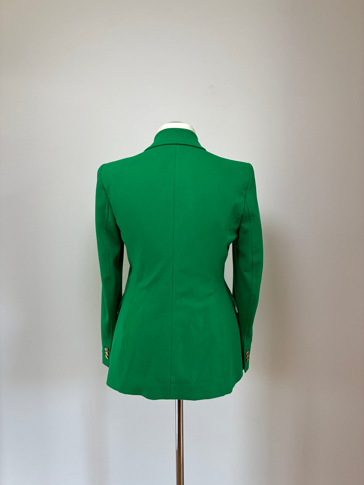 Zara Blazer, Größe M, Smaragdgrün, Gold, Weitere Ansicht 3