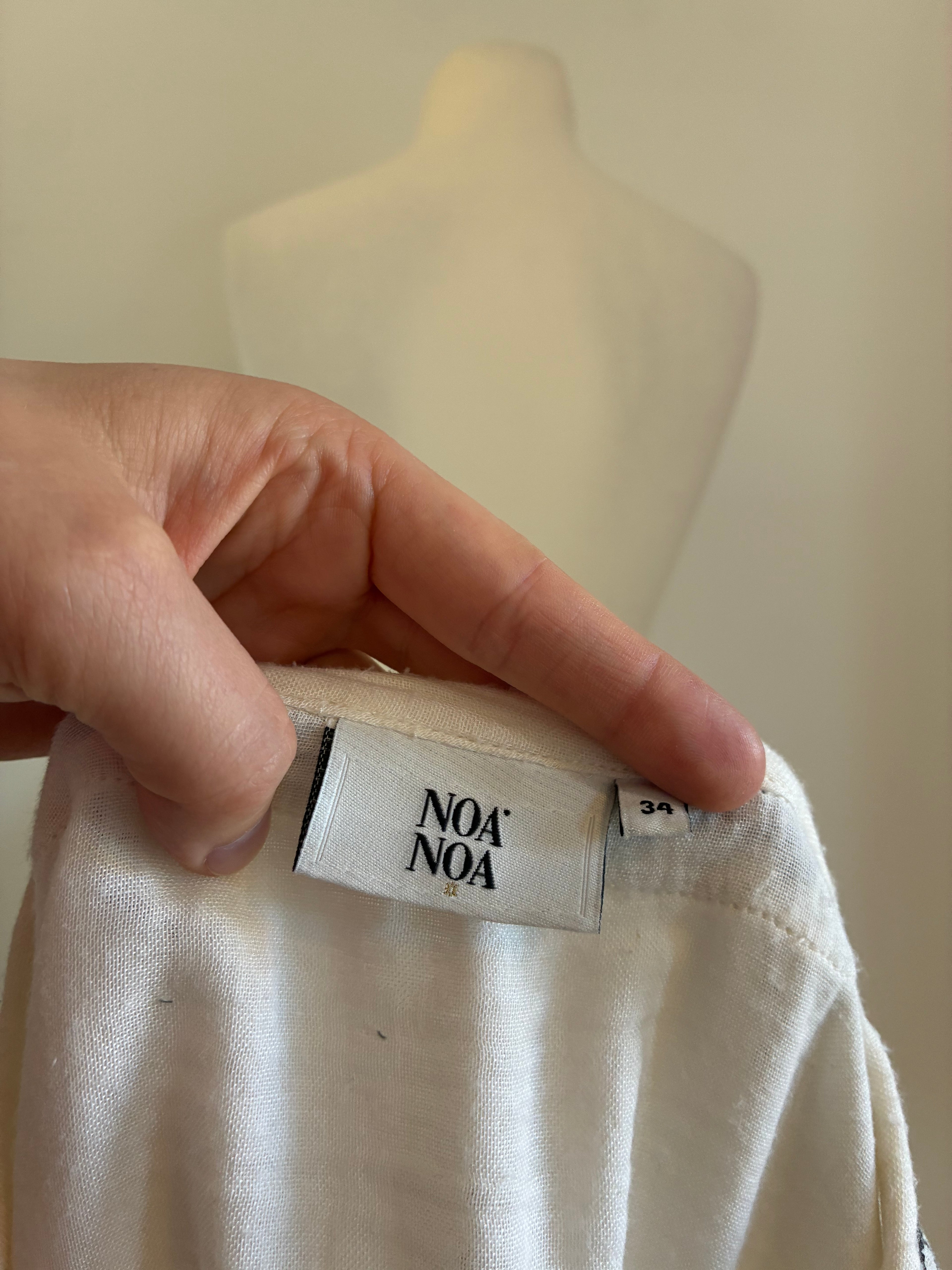 Noa Noa Bluse mit Stickereien – Größe S / 36