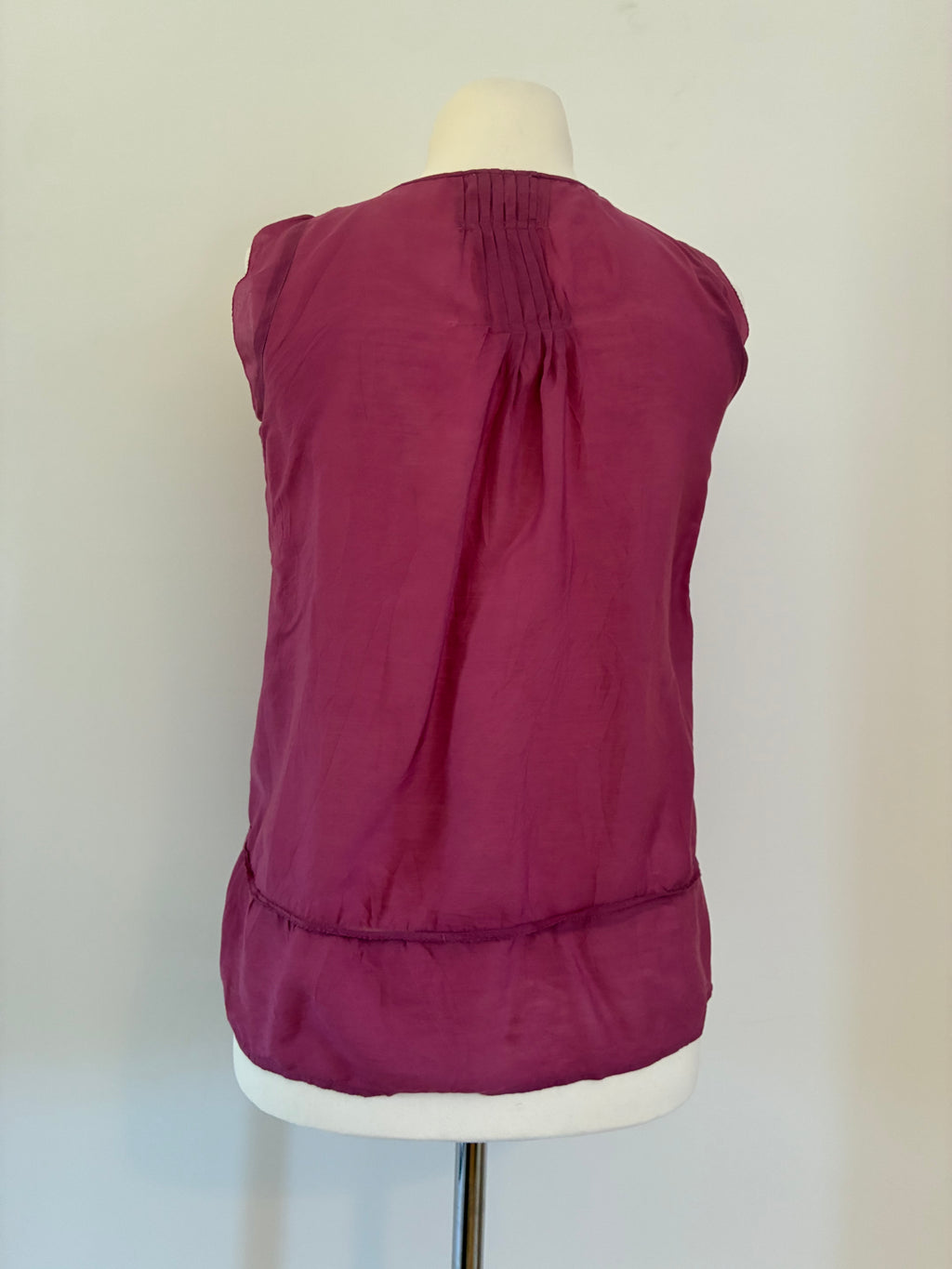 Noa Noa Bluse in Himbeer – Größe M / 38