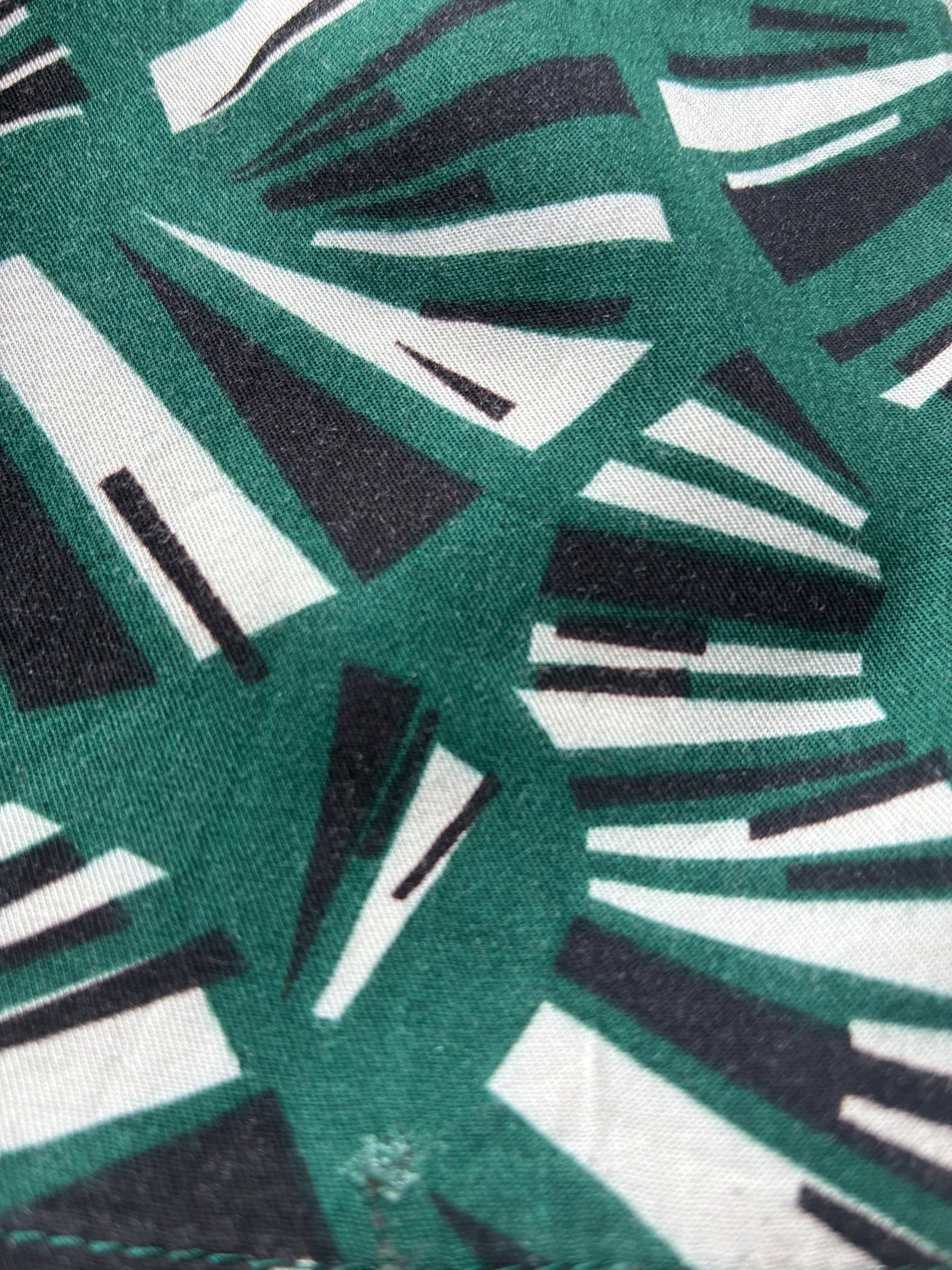 Verspieltes Blutsgeschwister Kleid Größe S 36 in Grün-Schwarz mit Spitzendetail