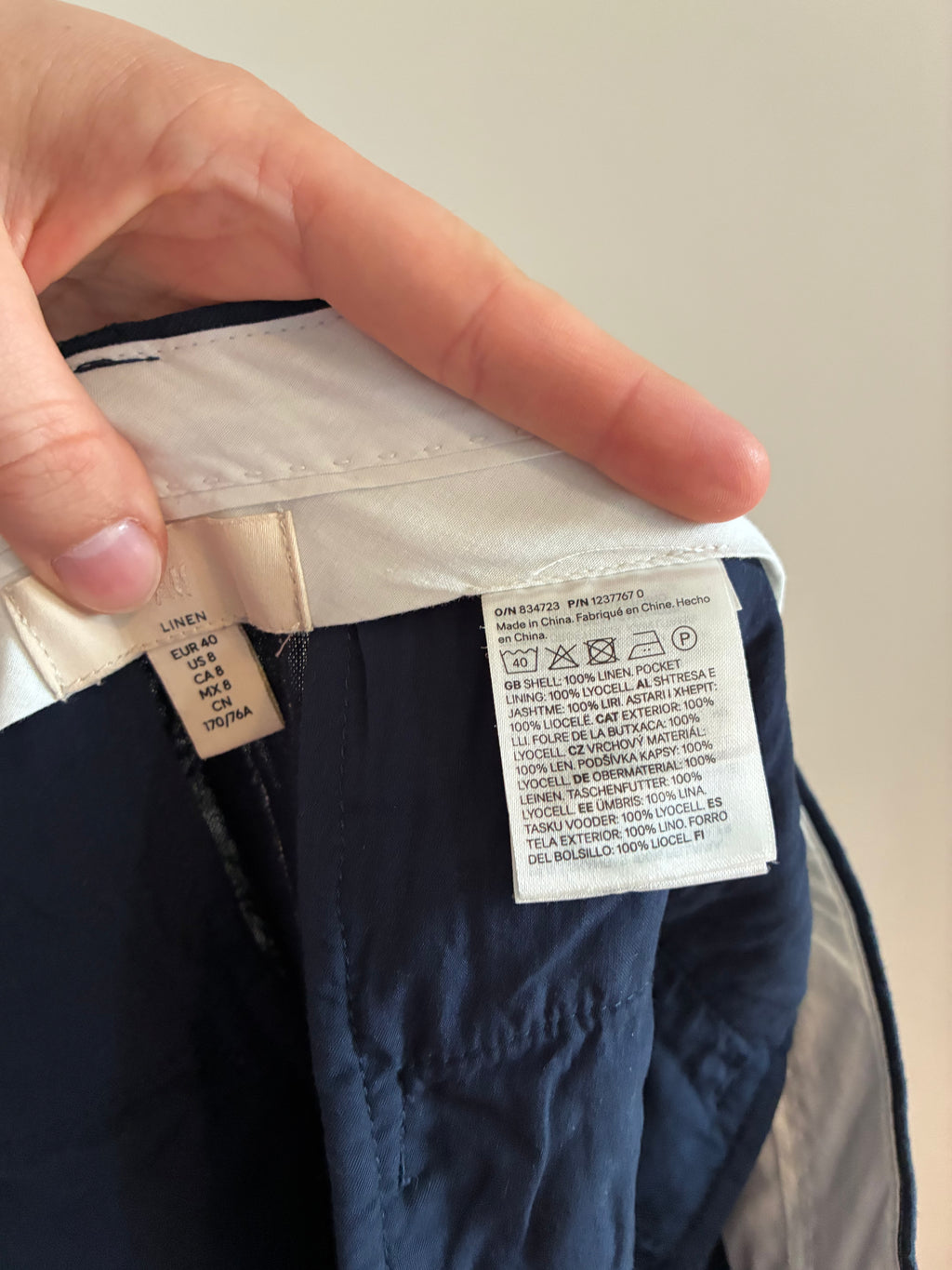 Lässige Leinen-Shorts von H&M