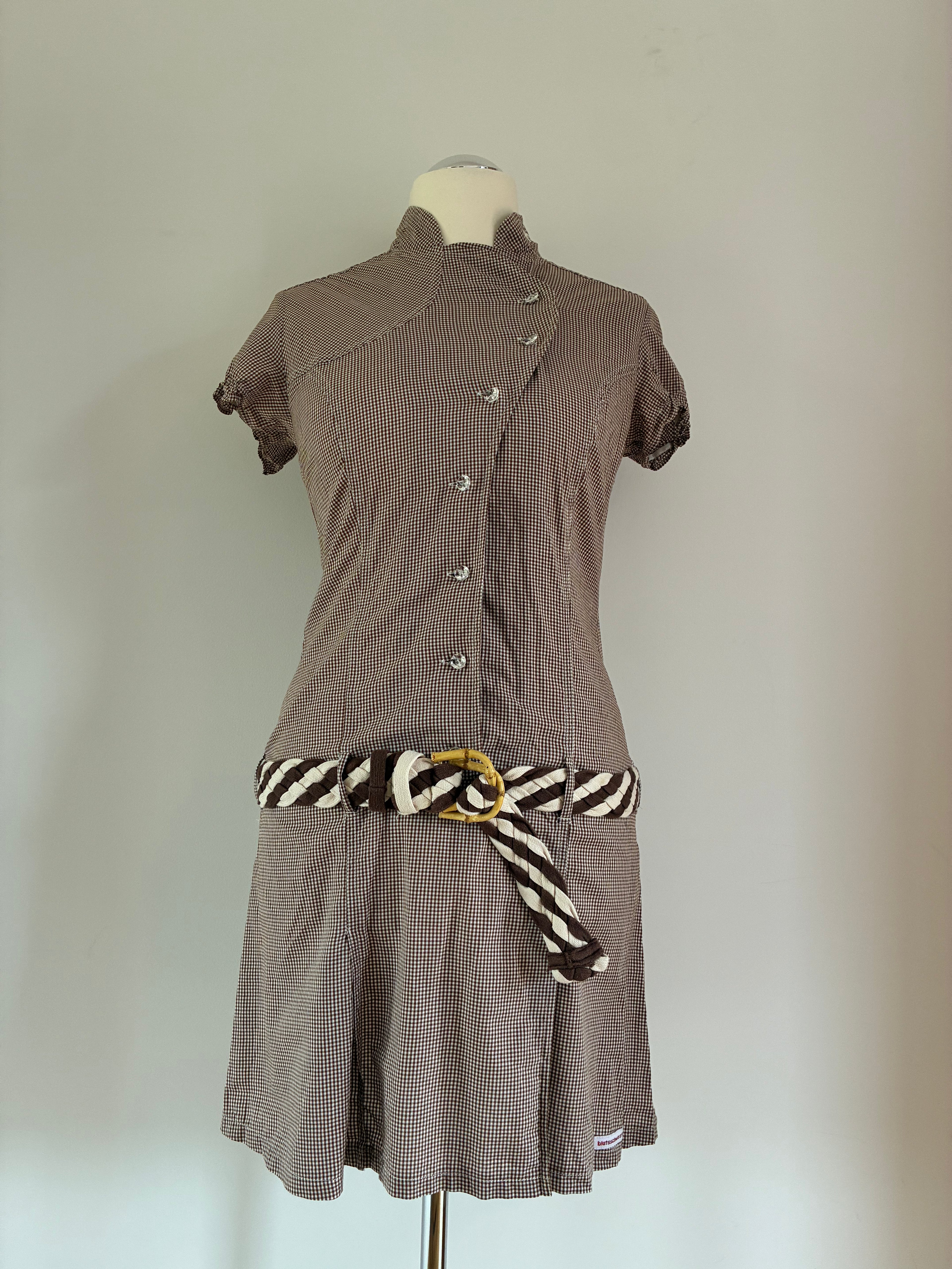Blutsgeschwister Kleid, Größe M, Bunt/Gemustert, Vorderansicht