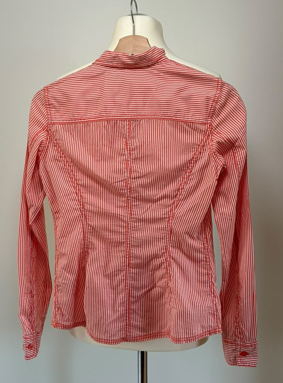 Edc by Esprit Bluse, Größe XS, Rot, Weiß, Weitere Ansicht 2