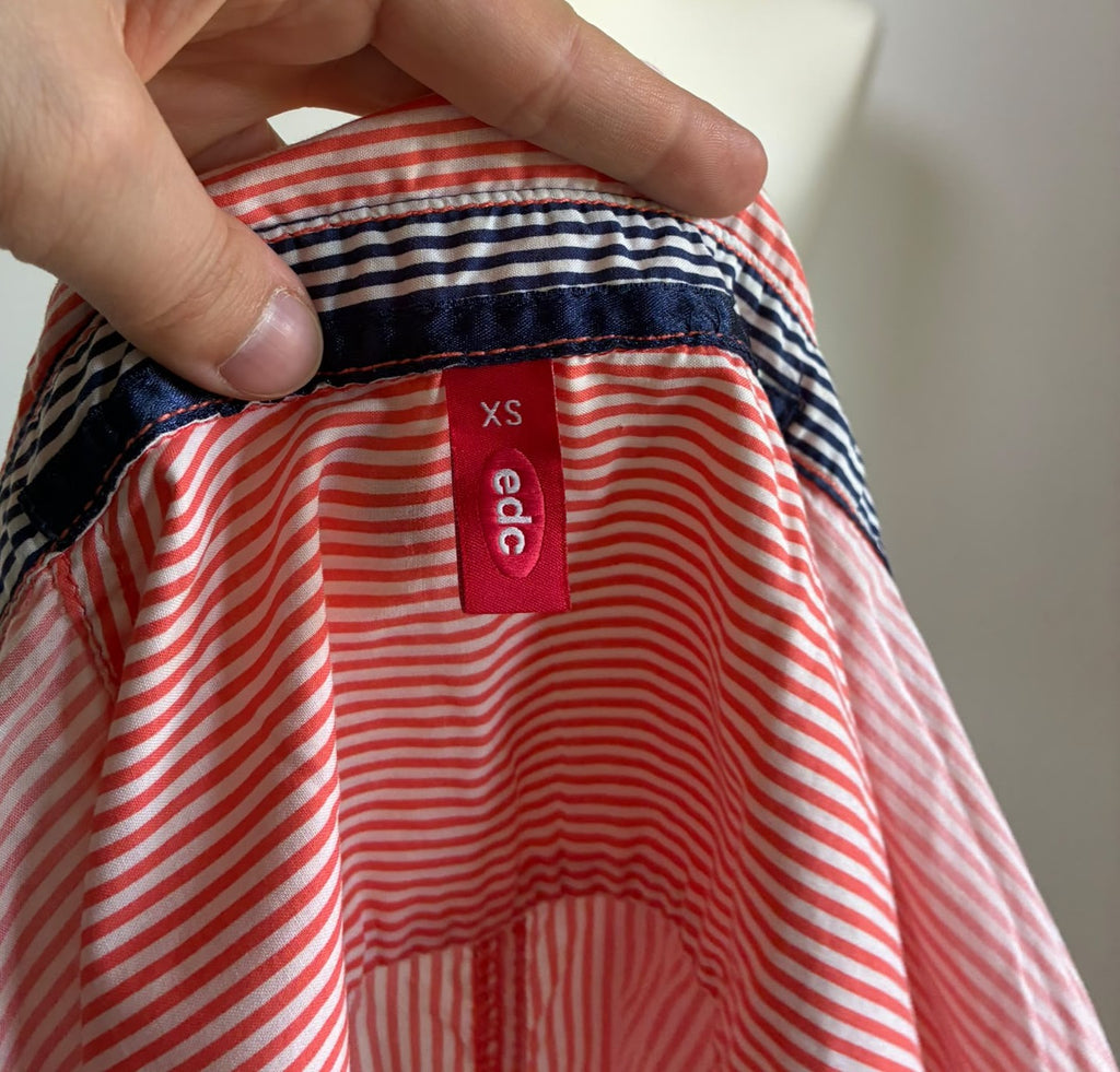 Edc by Esprit Bluse, Größe XS, Rot, Weiß, Weitere Ansicht 3
