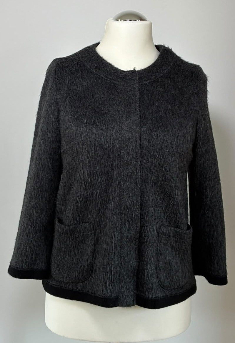 Lawrence Grey Cardigan, Größe M, Schwarz, Vorderansicht