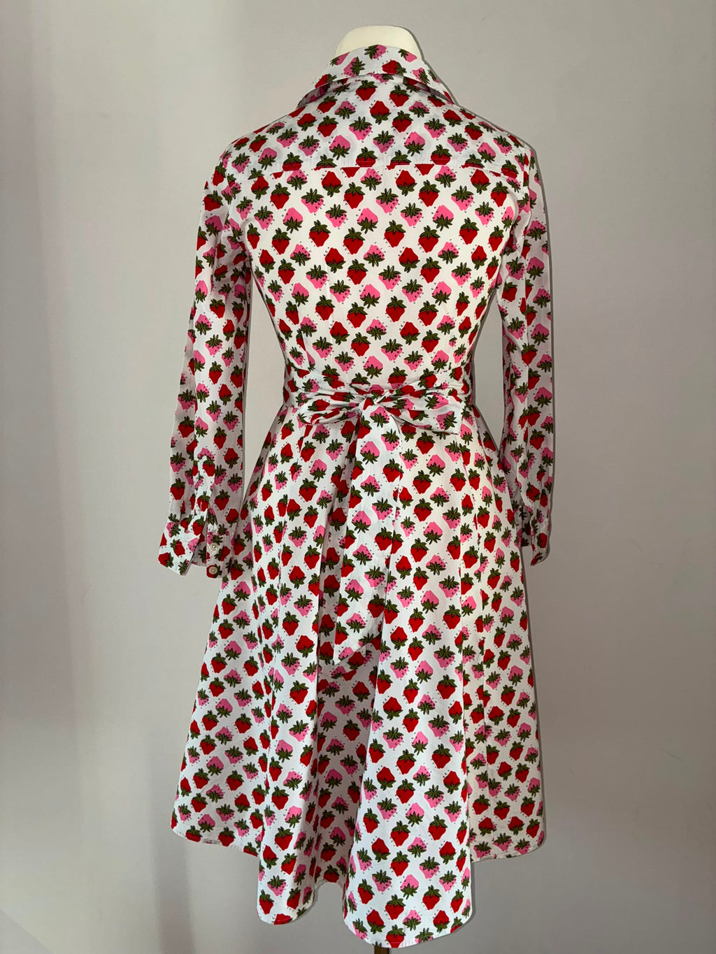 Boden Kleid, Größe M, Weiß, Rot, Bunt, Weitere Ansicht 3