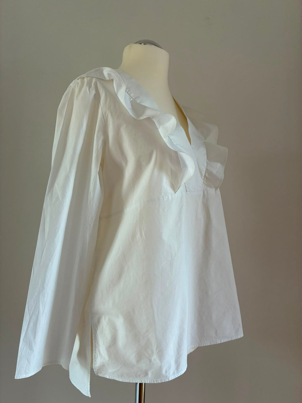 COS Bluse, Größe XL, Weiß, Weitere Ansicht 2