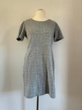 Lässiges Noa Noa Kleid Größe L 40 in Grau – bequem und elegant im Etui-Look