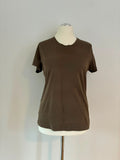 Samsøe Samsøe Damen T Shirt in Braun Größe M