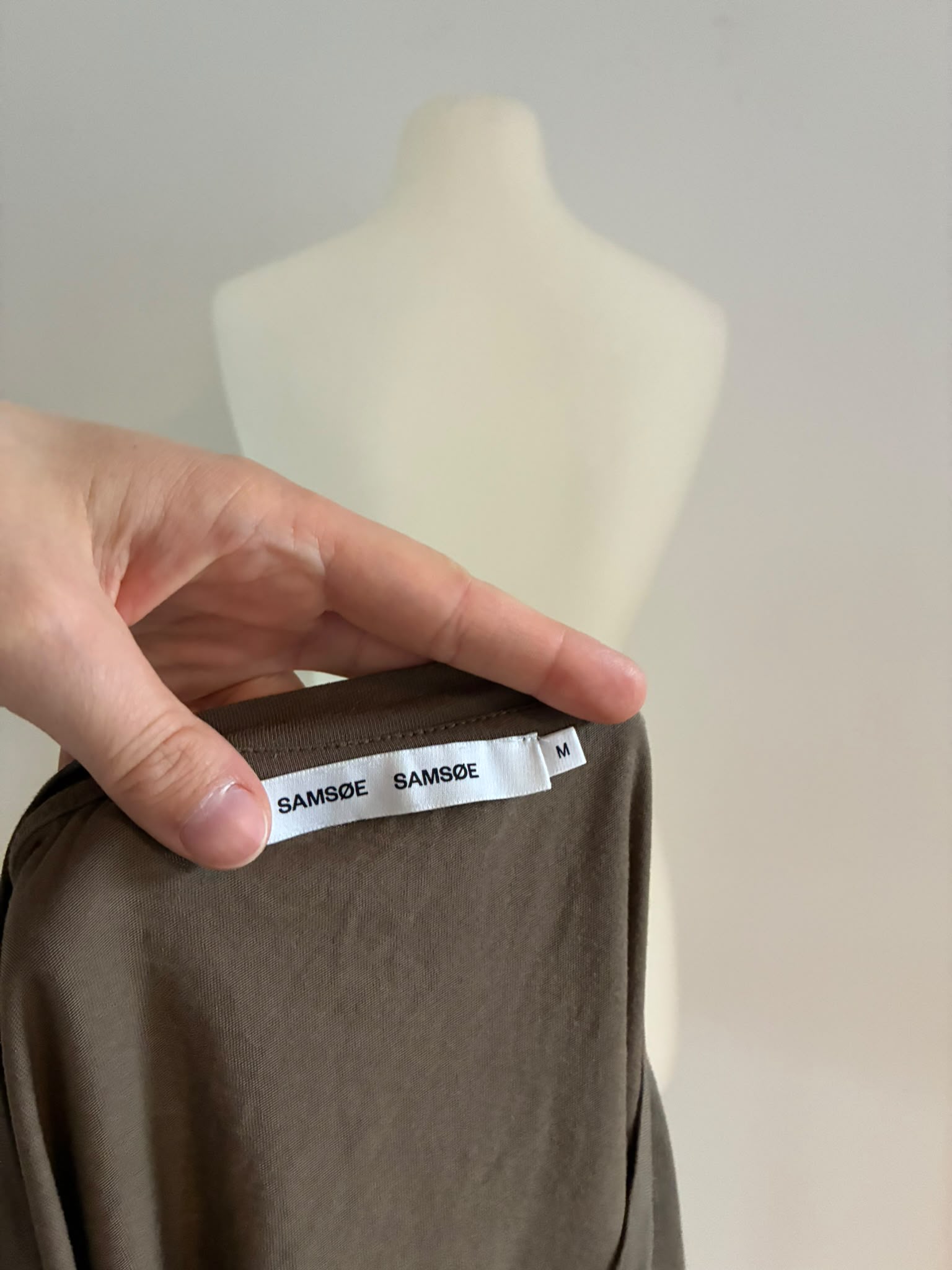 Samsøe Samsøe Damen T Shirt in Braun Größe M