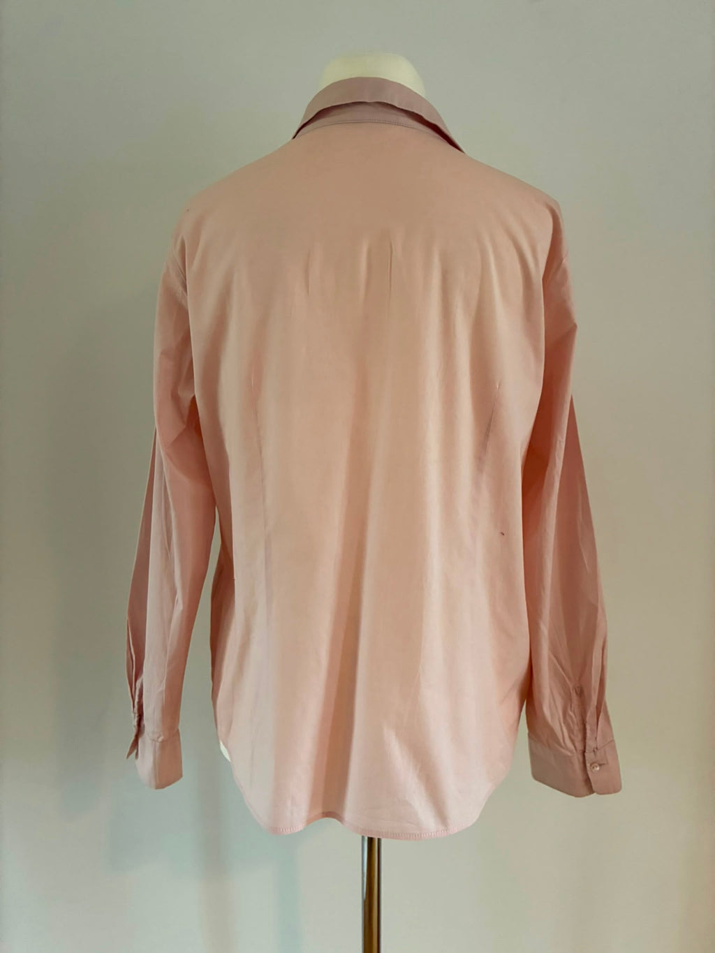 Taifun Bluse aus Baumwolle in Altrosa Größe 44