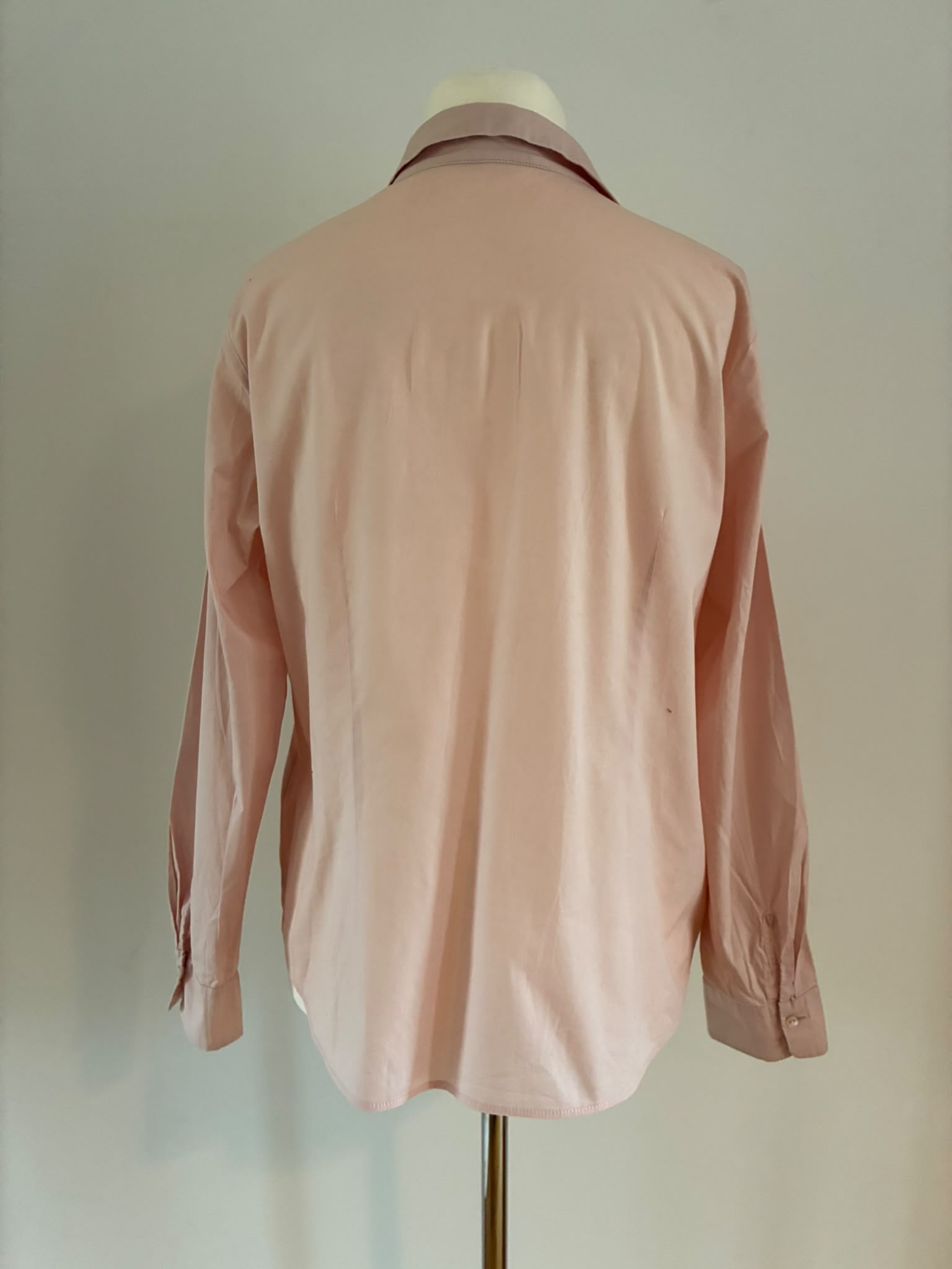 Taifun Bluse aus Baumwolle in Altrosa Größe 44