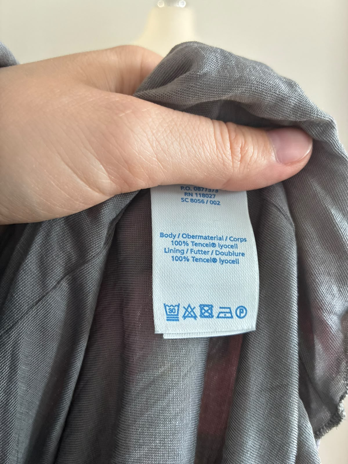 Boden Kleid Gr. 46 Lang · Tencel Blumenprint Pink · Midi 3/4-Arm
