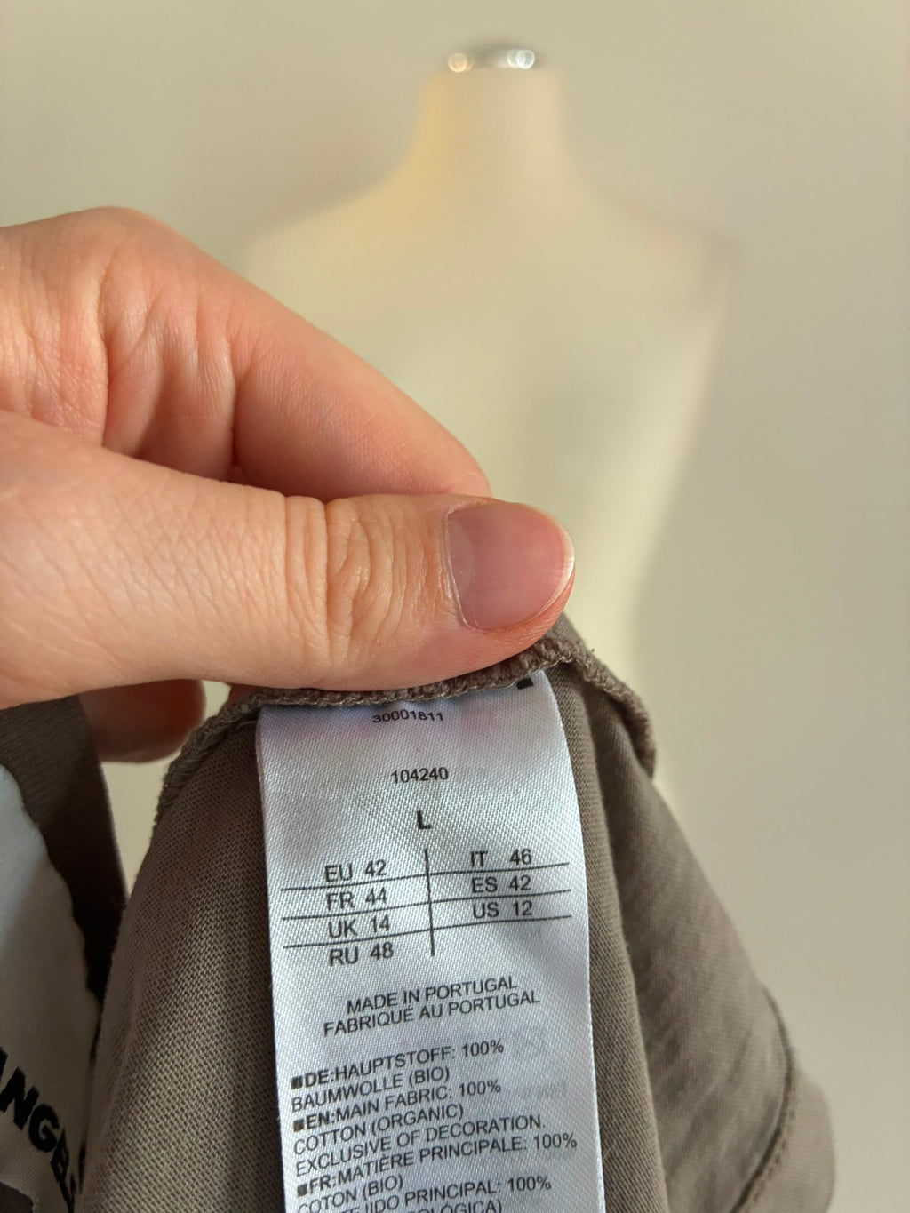 Armedangels Shirt, Größe L, Braun, Weitere Ansicht 5