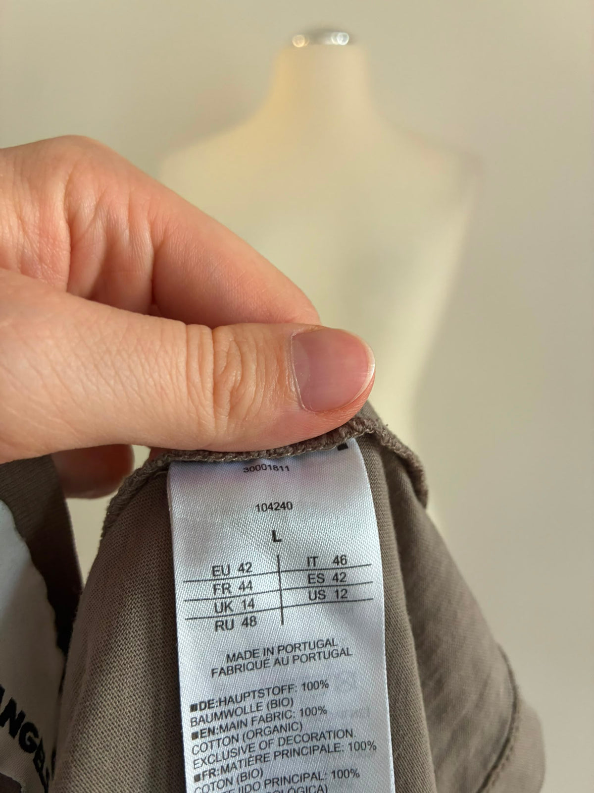 Armedangels Shirt, Größe L, Braun, Weitere Ansicht 5