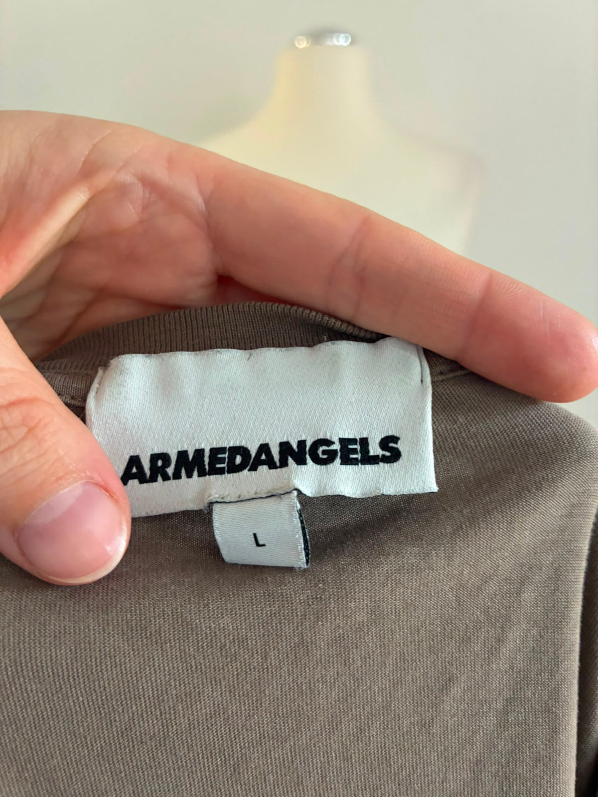 Armedangels Shirt, Größe L, Braun, Weitere Ansicht 4