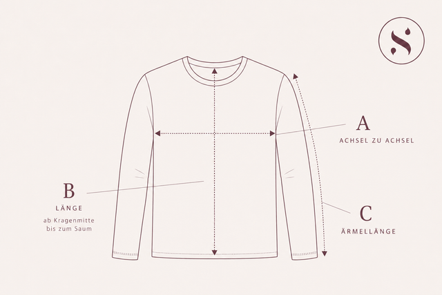 Maßanleitung Langarm-Shirts